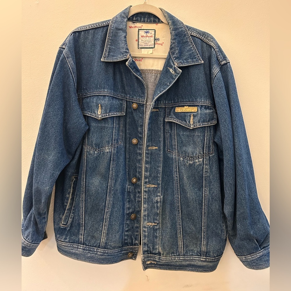Vintage boxy jean jacket
